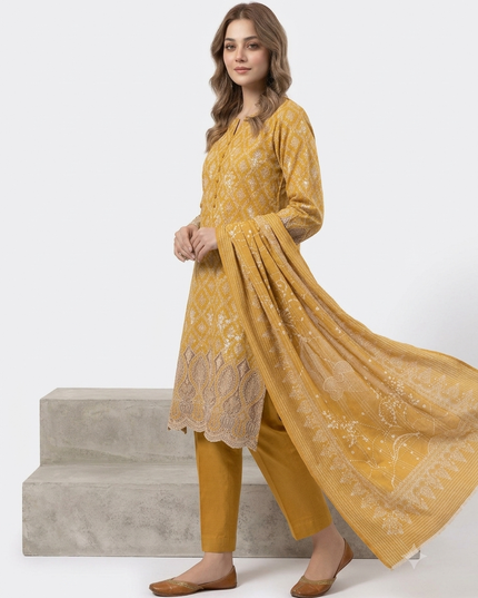 3 Piece Lawn Suit (Unstitched)