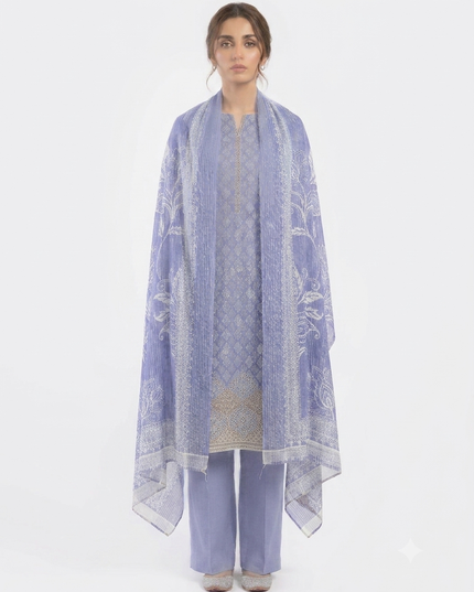 3 Piece Lawn Suit (Unstitched)