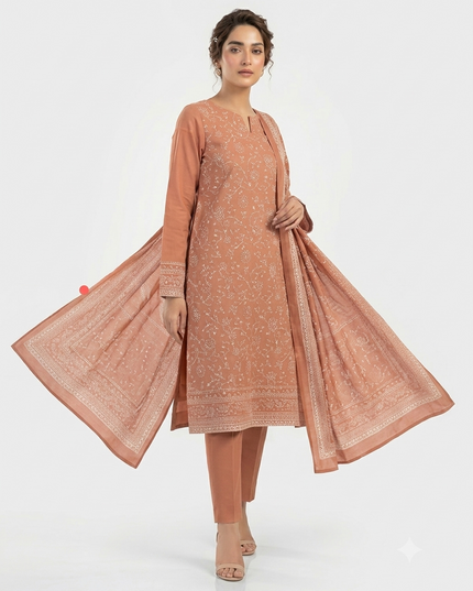 3 Piece Lawn Suit (Unstitched)