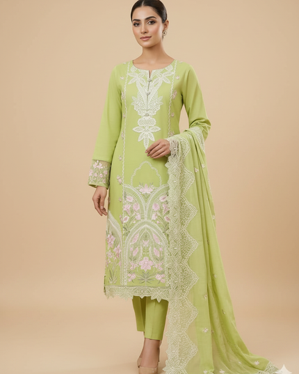 3 Piece Lawn Dress - Ready to Wear
