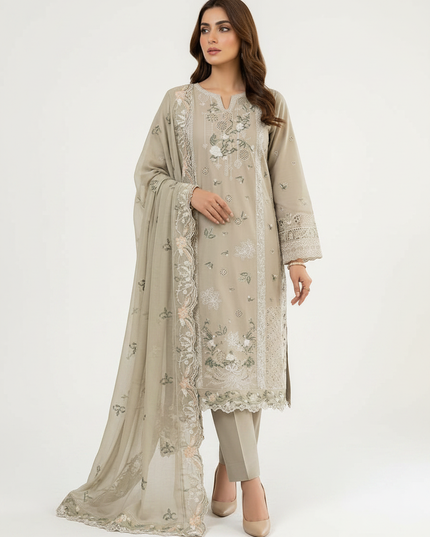 3 Piece Lawn Dress - Ready to Wear