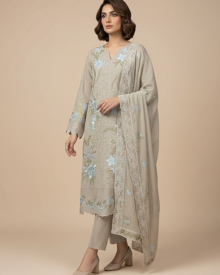 3 Piece Lawn Dress - Ready to Wear