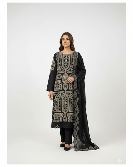 3 Piece Lawn Dress - Ready to Wear
